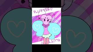 FLUTTER || 🦋💜 DANDYS WORLD ANIMATION #dandysworld #art #fypシ #dandysworldroblox #animation #drawing