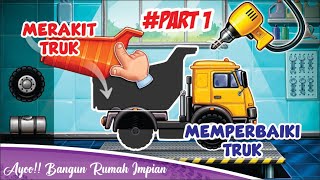 GAME EDUKASI ANAK MERAKIT DAN MENYUSUN TRUK PEMBANGUN RUMAH | GOKIDS INDONESIA screenshot 2