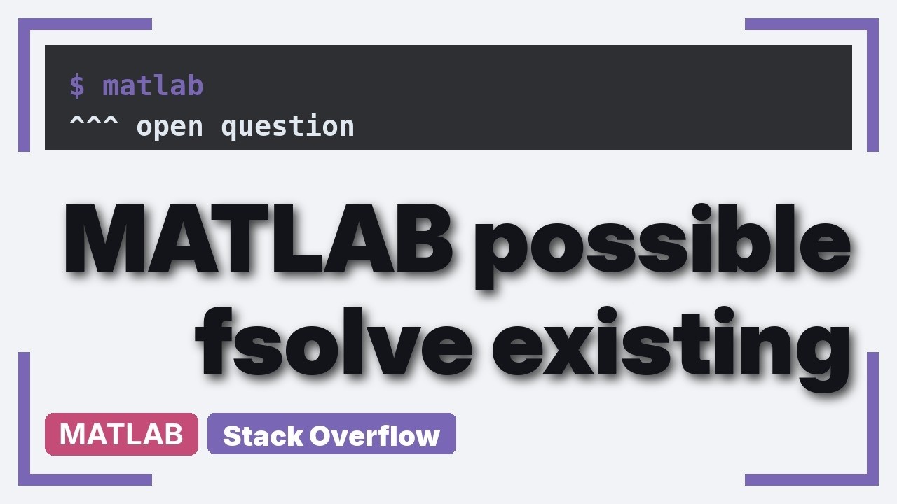 Return If Possible Is it possible to use fsolve if an existing script return a class ...