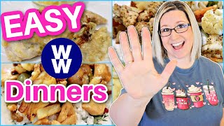 5 EASY WEIGHT WATCHERS DINNER IDEAS LOW POINTS