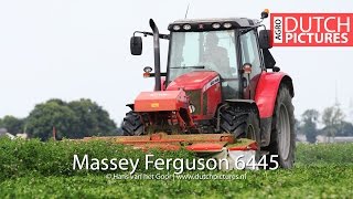 Klaver Maaien Met Mf 6445 En Kuhn Mowing Clover Biddinghuizenkuhnfc 283 Gii
