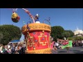 Donald Duck and 3 Amigos Float at Disneyland Parade