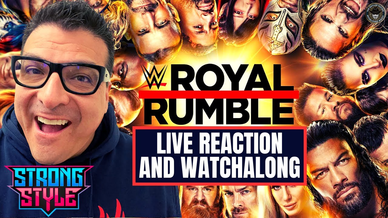 WWE 2024 ROYAL RUMBLE LIVE WATCHALONG!! CM Punk Roman Reigns
