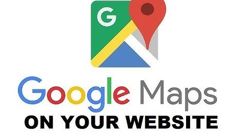 How to Add Google Map to A Website | Embed A Google Map on Page