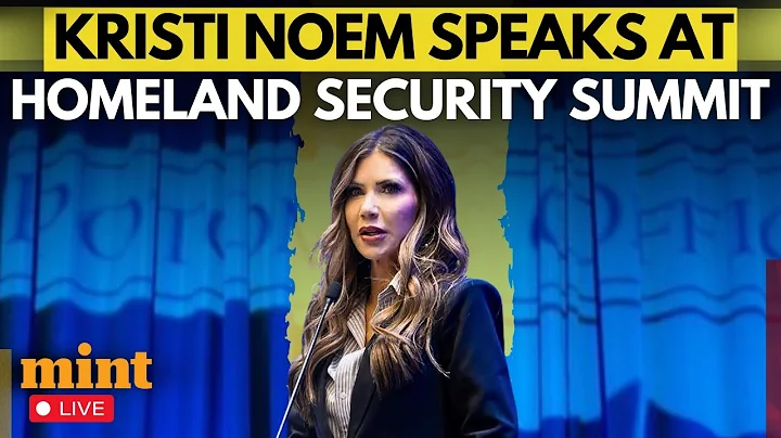 Kristi Noem Live | DHS Chief Noem’s Explosive Address at Homeland Security Summit 2025 | ICE | Trump
