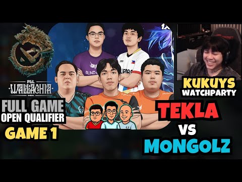FULL GAME 1 SEMIS | TEKLA VS MONGOLZ | KUKUYS WATCHPARTY | PGL WALLACHIA SEA OPEN QUALIFIER