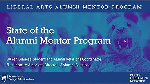 State of the Alumni Mentor Program - March 2021 (Alumni Mentor Program)