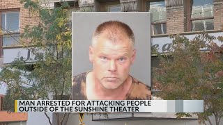 Albuquerque man charged with attacking people outside of the Sunshine Theatre
