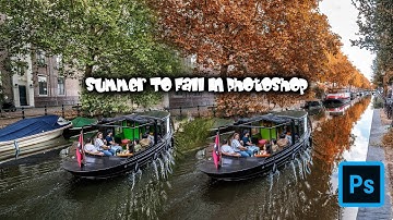 Summer To Fall In Photoshop