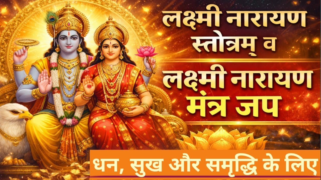 Lakshmi Narayan Stotram I Laxmi Narayan Mantra 108 times Iलक्ष्मी नारायण मंत्र