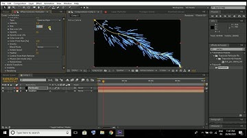 Particles & Optical Flares | after effects