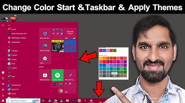 How To Change Color in Windows - Start | Taskbar | Title Bar | Apply Themes - Computer Tutorial