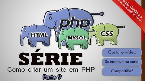Como criar um site em php - parte 9 - Criação do rodapé e estilização de links