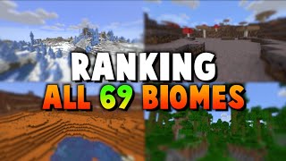 Ranking All 69 Minecraft Biomes