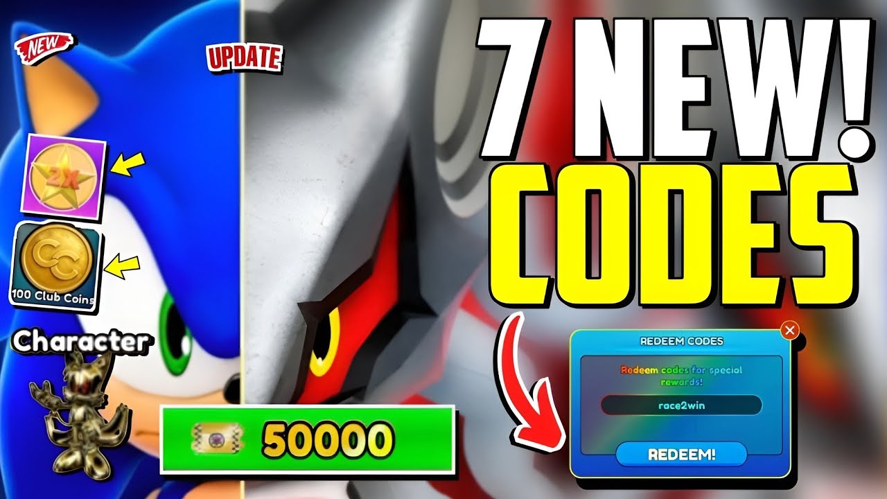 NEW UPDATE SONIC SPEED SIMULATOR ROBLOX CODES 2026 SONIC SPEED 