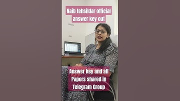 PPSC Naib Tehsildar Official Answer Key out