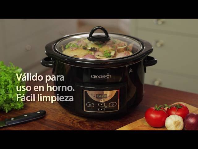 Olla de cocción lenta digital Crock-Pot 4.7L SCCPRC507B 