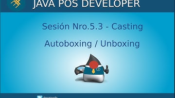 Curso de Java POS - Sesión Nro.5.3 - Casting Autoboxing / Unboxing