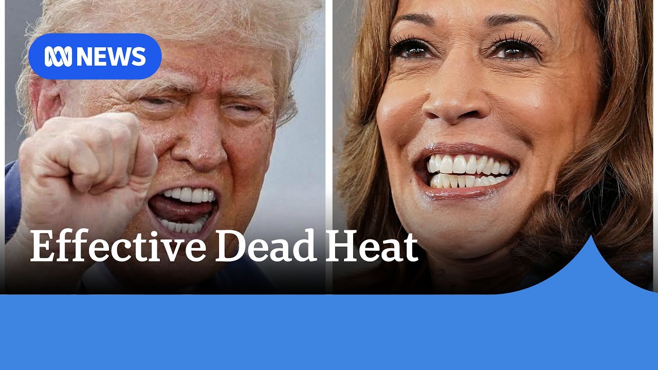 Trump, Harris effectively tied in US presidential race: New York Times ...