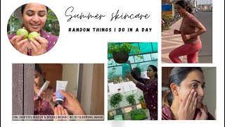 Summer Skincare Gardening & Random Things I Do In A Day Jananiashokkumar