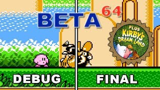 Beta64 - Kirby&#39;s Adventure &amp; Kirby&#39;s Dream Land