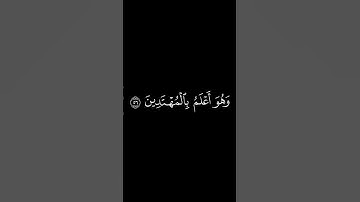 إِنَّكَ لا تَهدي مَن أَحبَبتَ || كروما قران كريم شاشة سوداء || محمد اللحيدان