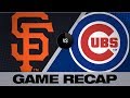 Bryant S Late Home Run Lifts Cubs To Victory Giants Cubs Game Highlights 8 20 19