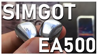 SIMGOT EA500 динамические наушники 🎧 - Новый техничный игрок!