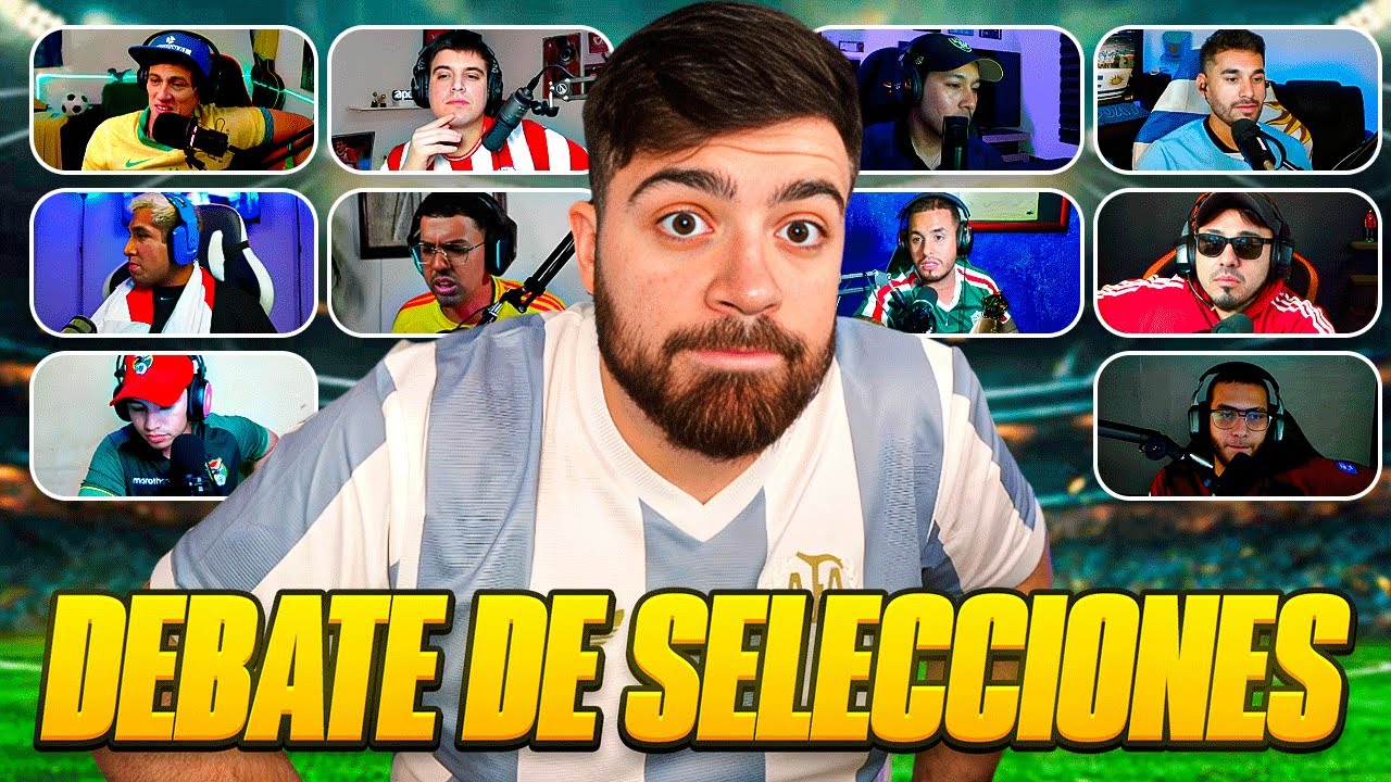 DEBATE DE SELECCIONES SUDAMERICANAS Y MÉXICO MUY PICANTE.NOS DIMOS CON TODO¿QUIENES IRÁN AL MUNDIAL?