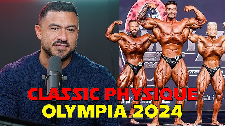 Meine Meinung zur Olympia 2024 Classic Physique