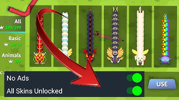 No Ads And All Skins Unlock Snake Io God Mod Menu Hack.