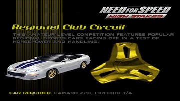 Need for Speed: High Stakes - Regional Club Circuit (Fully Upgraded Opponents) - Camaro Z28