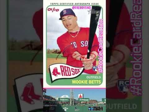 Rookie Card Reaction - @mookiebetts busts out his inner @REYNEOFFICIAL cvr of @lionelrichie 's Hello