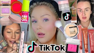 TESTING VIRAL MAKEUP TIKTOK MADE ME BUY 2023  WORTH THE HYPE?! | KELLY STRACK