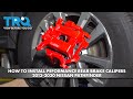 How to Install Performance Rear Brake Calipers 2013-2020 Nissan Pathfinder