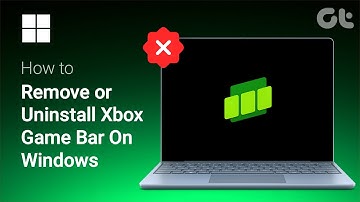 How To Remove or Uninstall Xbox Game Bar On Windows | Guiding Tech