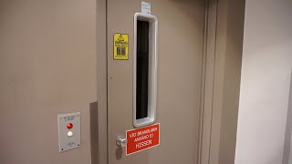 Original 1960S Asea Graham Traction Elevator Without Inner Doors Stora Gatan 28, Västerås, Sweden