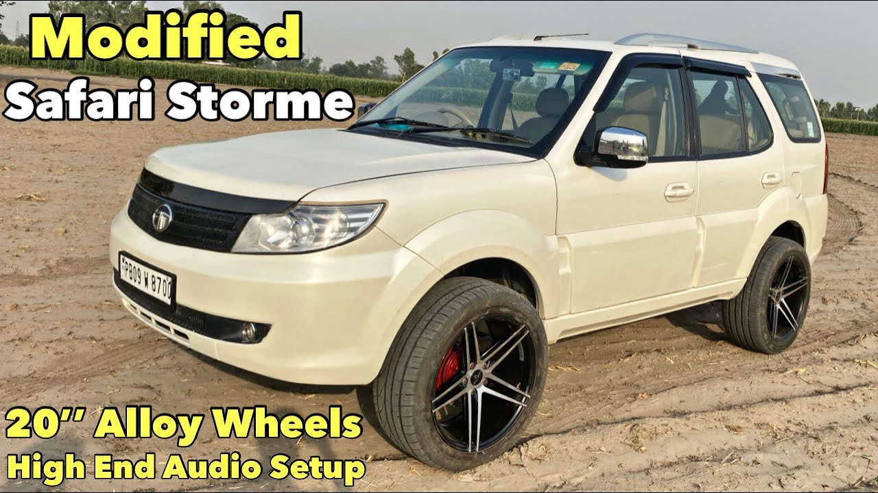 tata safari storme music system