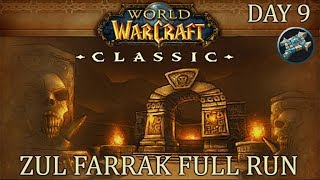 Zul Farrak Full Dungeon Run | WoW Classic Gameplay | Priest Day 9 Leveling