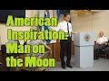 American Inspiration  -  Man on the Moon