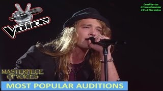 MOST POPULAR AUDITIONS ON THE VOICE [PART 1]