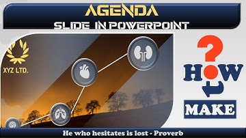 Powerpoint Animation- Agenda Slide Step by Step Guide #EXCELSHOTS