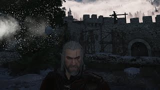 Ciri fucking sucks at throwing snowballs