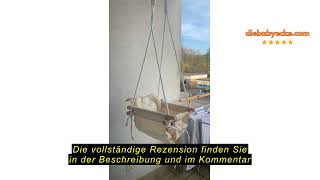 Produktbewertung Tulano Hop 30 Grau | Baby Schaukel Hängesitz für Kinder 6-36 Monate | Indoor &amp; Outd