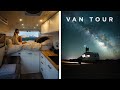 VAN TOUR | Full-time Adventure Filmmaker Builds Out Dream Camper Van