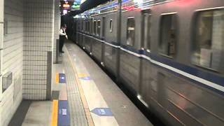 4177次 區間車(500型列車) 南港進站