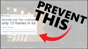 Get Notified When Blender CRASHES!
