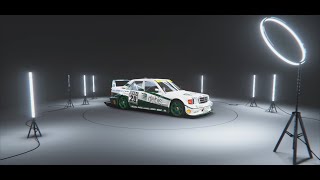 rFactor2 VR Mercedes 190 DTM 91 @Sebring Wet