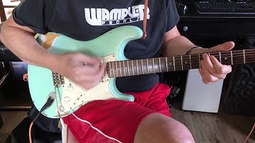 Strat demo comparing 5 way switch and  push-pull series mod sounds