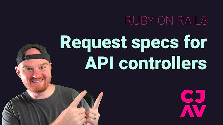 Rspec request specs for an API Controller with Rails